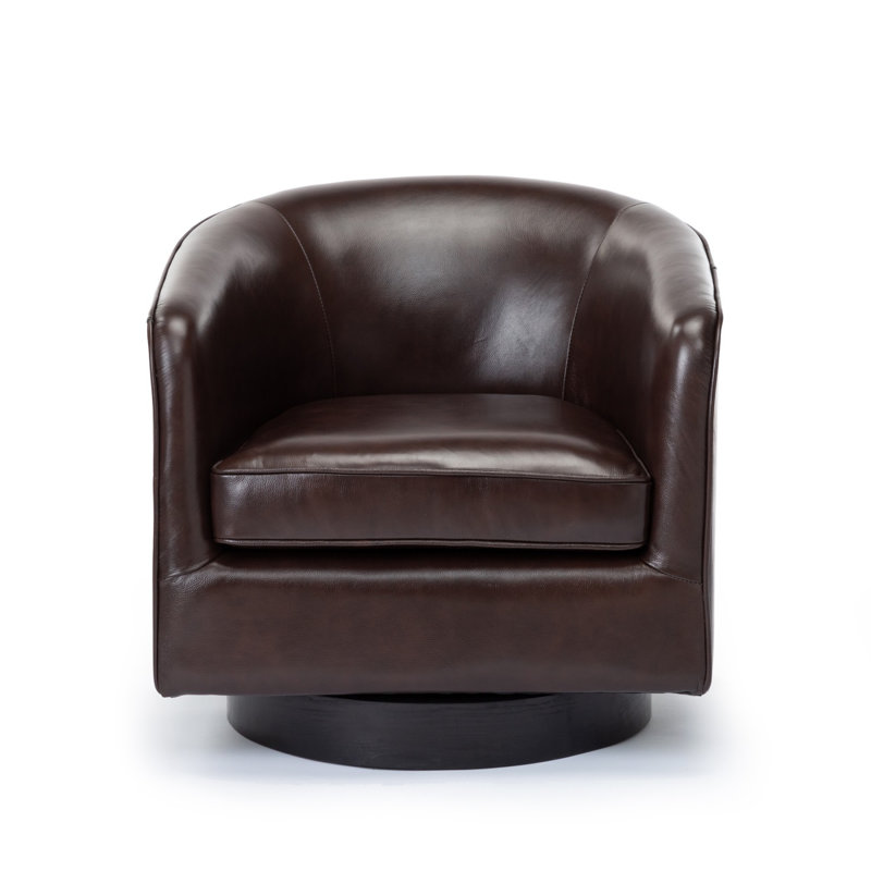 Fauteuil demi-tonneau pivotant et pivotant