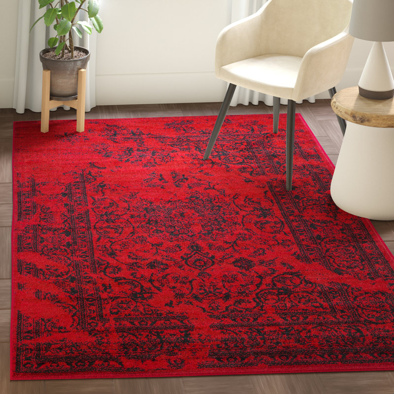 Olius Performance Oriental Rug, Rectangle 5'1" x 7'6"