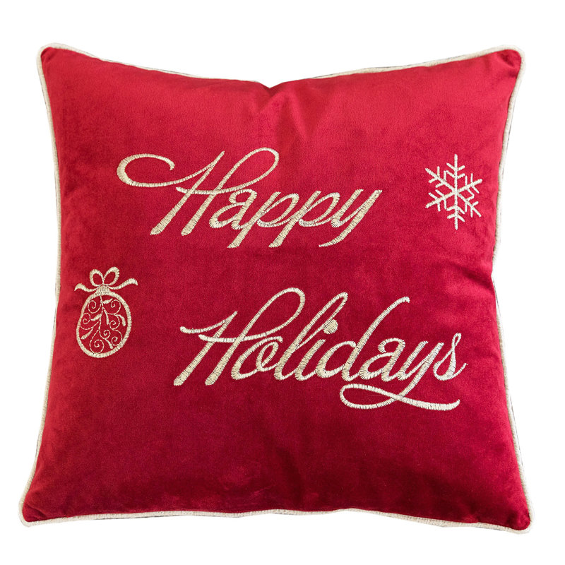 Velvet Throw Pillow