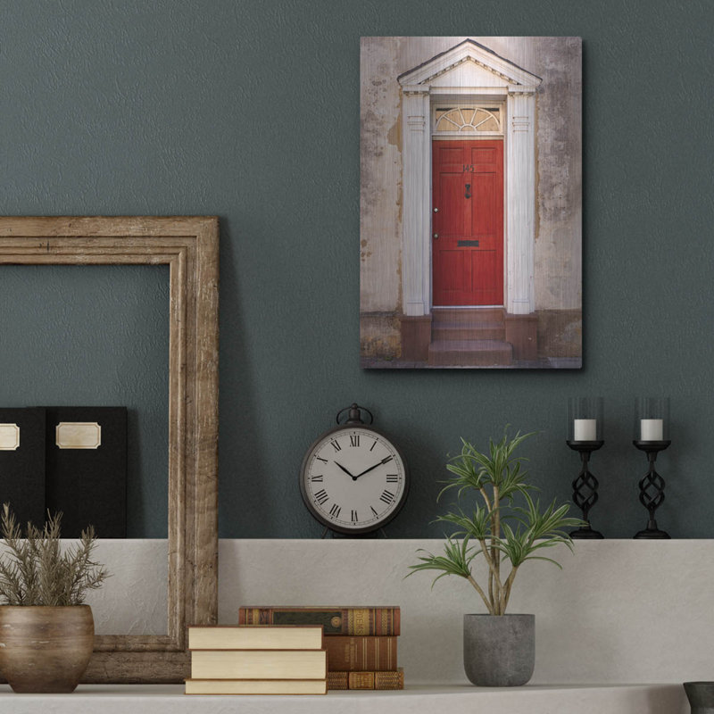 «Red Door» par AKG, H 16 po x l 12 po