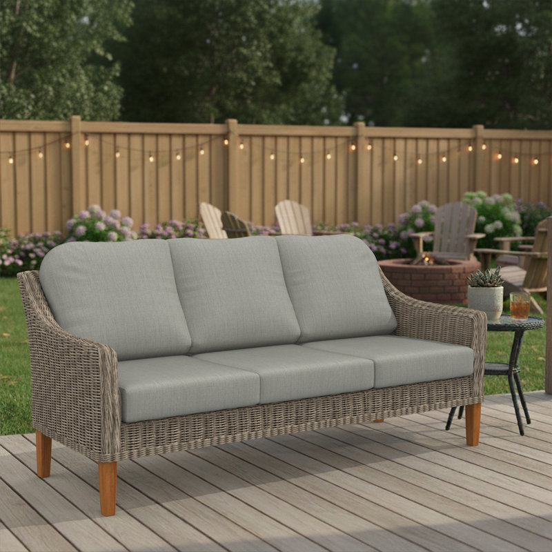 Ensemble de coussins de canapé d'extérieur Sunbrella®, Toile granit Sunbrella®