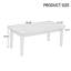 Table basse d'extérieur en bois de teck massif-114980294