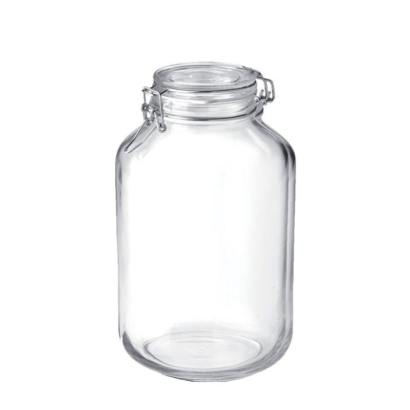 135,25 oz. Fido Pot alimentaire, transparent