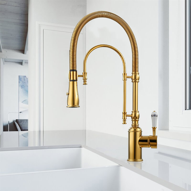 Homary Pull Down Kitchen Faucet