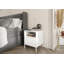 Caola 41cm W Manufactured Wood Bedside Table-139564323