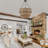 Cohlton 5-Light 3-Tier Natural Rattan Chandelier