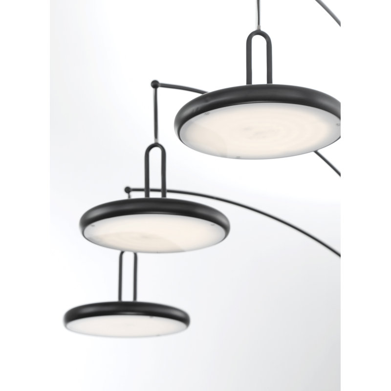 Orme 90 " Tree Floor Lamp, Black