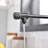 Purifier Kitchen Faucet Drinking Water Faucet With Ying Rack, Pull Down Water Filter Kitchen Sink Faucets (Matte Black)