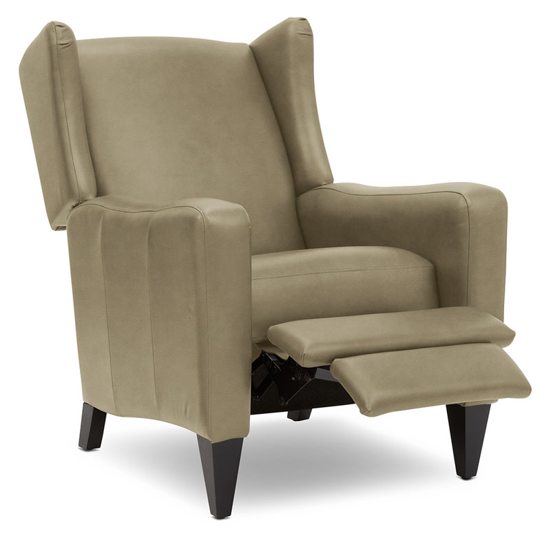 Rae High Leg Reclining Chair, Stonewash