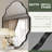 Set of 2 Modern Asymmetrical Wall Mirrors with Aluminum Alloy Frame, Decorative Irregular Hanging Mirrors for Bathroom, Bedroom, Living Room & Entryway-98127006-98127007