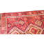 Hand Knotted Wool Area Rug in Red