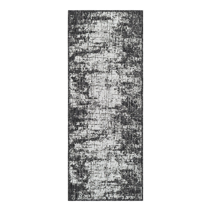 Geometric Indoor / Outdoor Rug, Runner 2' x 5'3"