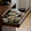 Buffet en bois massif de style rétro