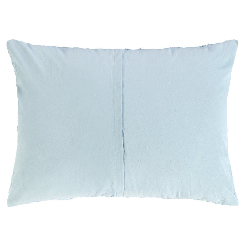 Cotton Floral Sham Set, Blue