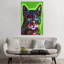 Watchful Cat by Dean Russo - No Frame Print on Canvas-42153092