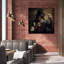 Magic Card Illusion Dramatic Elegant Mystical Portrait Wall Art Print by Kiyo Murakami - Wrapped Canvas Print-1632383369