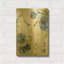 «June Textures A» par Jean Plout, art mural en métal doré, 12 po x 16 po-1433252437