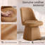 Chaise pivotante rembourrée en tissu-1864730504
