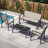 Arantxa 4 - Person Patio Conversation Set with Cushions-2139278366
