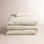 Housse de couette en percale organique froissé
