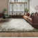 Abrienne Soft Shiny Border Green/Grey Rug