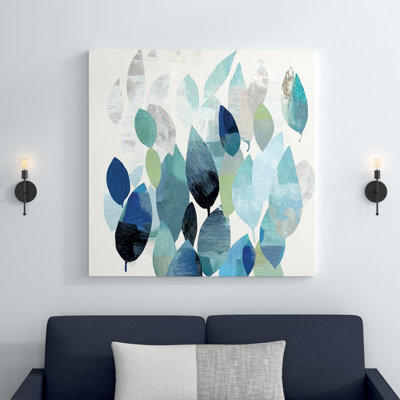 " Leaf Mural I " Painting Print