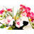 Artificial Flowers Arrangement in a Ceramic Vase