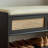 Black Upholstered Bench