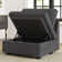 Large Chenille Single Seat Armless Storage Chair Of Modular Sofa