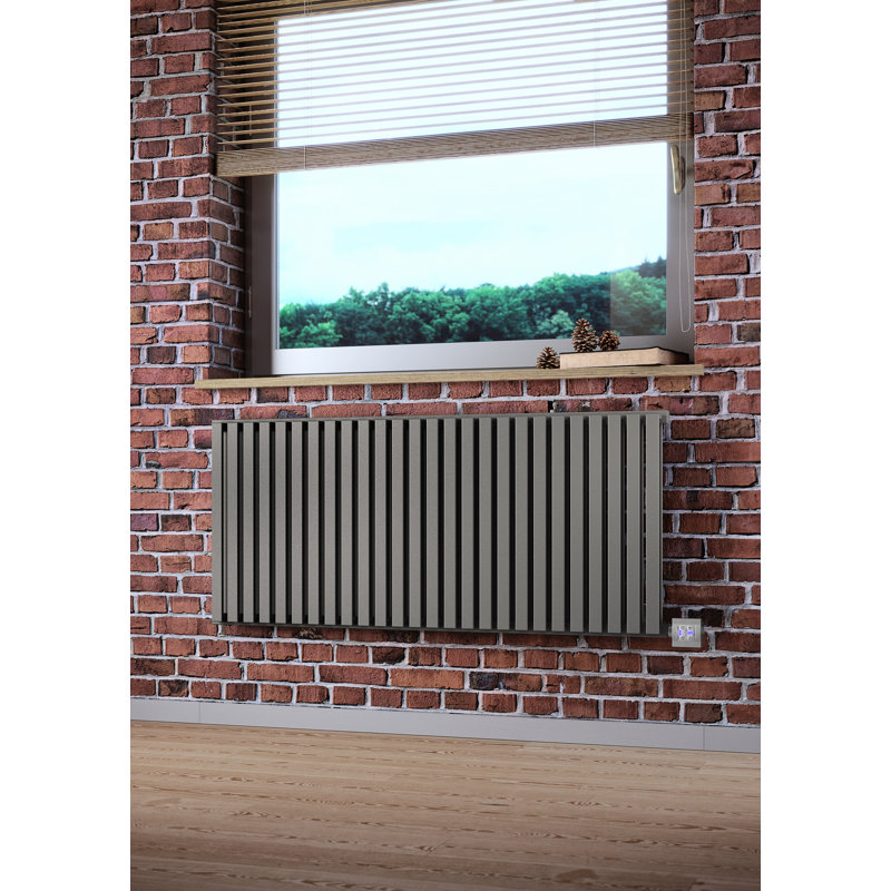Nemo Electric Radiator, 53cm H x 118.5cm W, Dark Grey