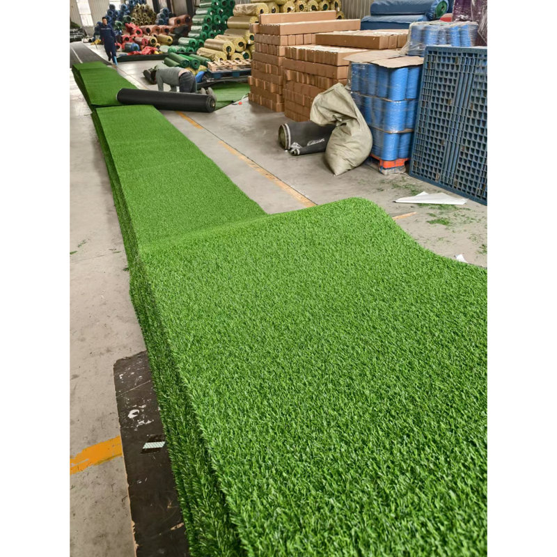 Grand gazon artificiel de 3 pi * 32 pi, tapis pour chien professionnel pour l'extérieur sur la terrasse, tapis en polypropylène rembourré de polypropylène 32,8 pi 32,8 pi, avec drainage, gazon