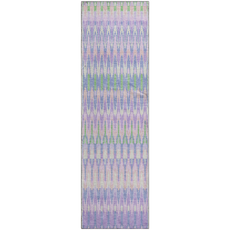 Premium Machine Washable Prisco Lavender Rug