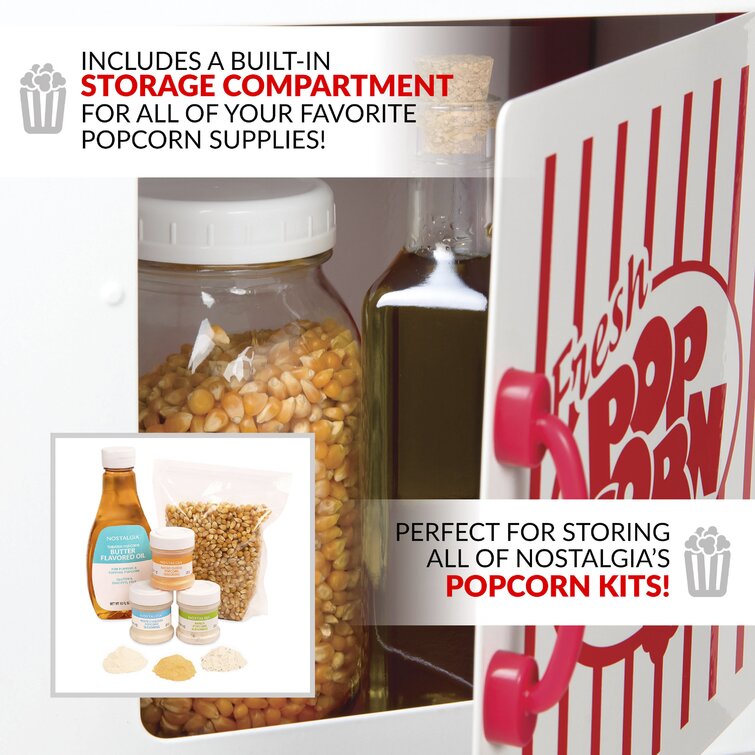 Nostalgia Electrics Nostalgia 2.5 oz. Kettle Retro Popcorn Cart & Reviews