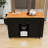 Extendable Kitchen Island Cart with Built-In Charging Station, Ample Storage and Lockable Wheels-1771423888