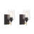 Breena 1-Light Dimmable Armed Sconce Wall Sconce-273655013