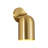 1 - Light Adjustable Armed Dome Cylinder Brass Wall Sconce