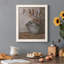 Berries and Cat Tails - Peinture sur toile encadrée-111676493-111676495
