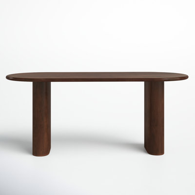 Chetna 72" Acacia Solid Wood Dining Table