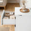 Commode verticale à 4 tiroirs: armoire de rangement compacte pour la maison-2055426487