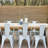 Perdomo Set of 4 Stackable Dining Chairs, Metal Patio Side Chairs for Indoor Outdoor Dining Room, Kitchen and Patio-134487335
