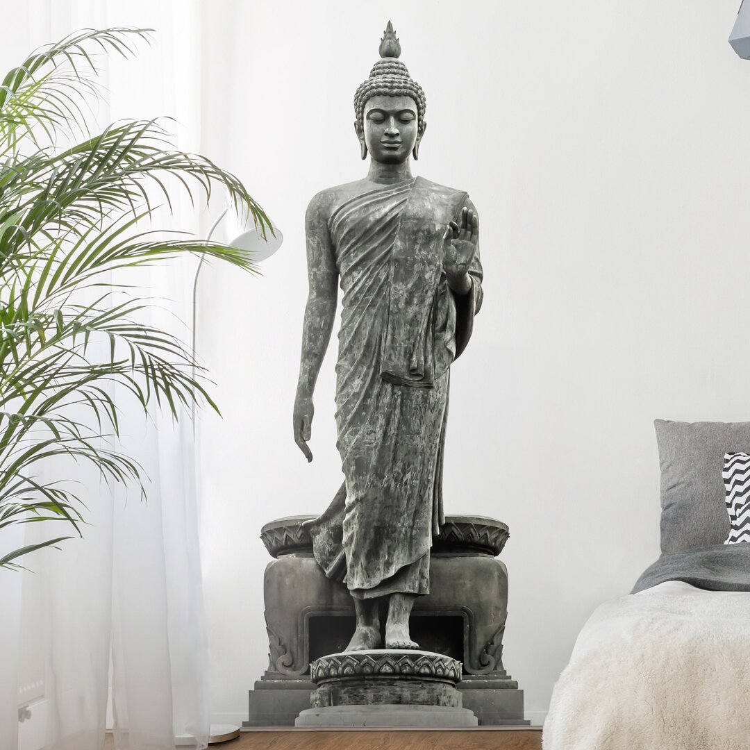 Wandtattoo Buddha Statue