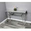 Maltby 120cm Glass Top Console Table
