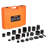 Ball Joint Press Kit C-press Ball Joint Tools 25 pcs Automotive