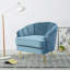 Acevedo Velvet Barrel Chair-38292106