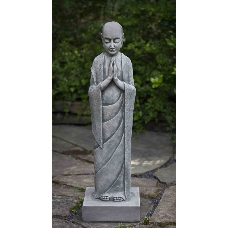 Venerable Monk Statue, Alpine Stone