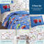 Ensemble de literie en microfibre 5 pièces avec édredon, taie d'oreiller et draps Wildkin-17555141