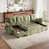 Chenille verte