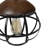 1 - Light Lantern Pendant Single Drum chandelier