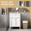 Meuble-lavabo 24 po avec lavabo en céramique-116277842