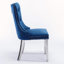 Chaise rembourrée haut de gamme contemporaine en bois massif touffeté-1849070545-1849070503